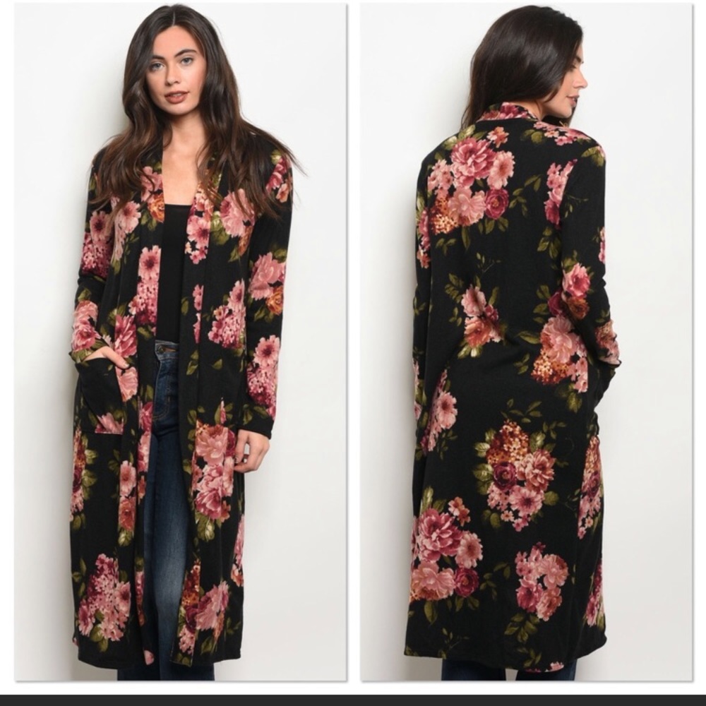 Long sleeve cardigan